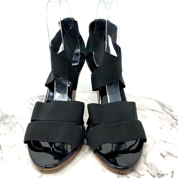 BCBGMAXAZRIA Elastic Strap Sandal Pumps - Picture 4 of 15